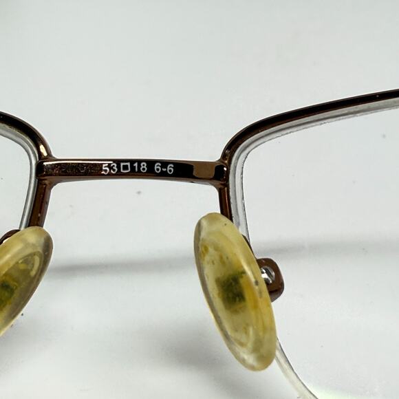 Emozioni By Safilo EM4363 FV8 BROWN 57-18-140 Eyeglasses Frames H18846 - Picture 7 of 8